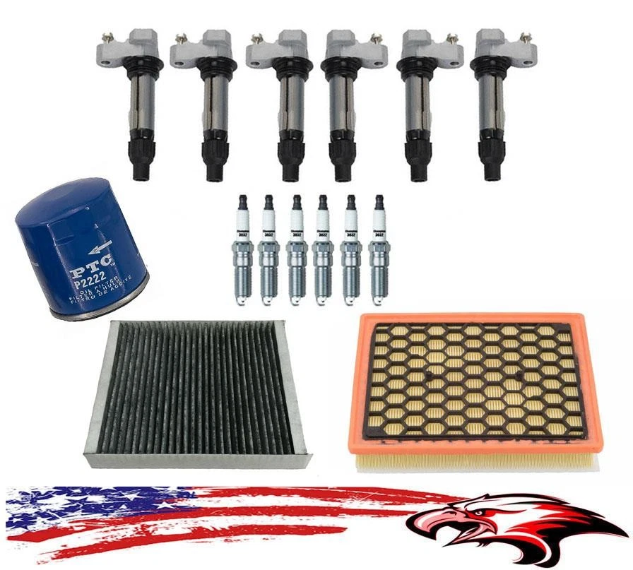 Bobinas de encendido bujías cabina de aire y filtros de aceite para Buick Allure 2010-2010 Foto 1 de 4