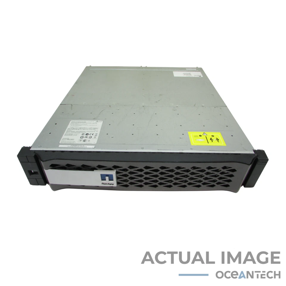 NetApp NAJ-1001 FAS2552 24 Bay 24+TB 2x 111-01324+C1 2x 750W PSU Array - Image 1 of 4