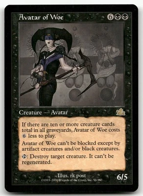 Avatar of Woe #56 (NM) Prophecy PCY Magic MTG - Image 1 of 2