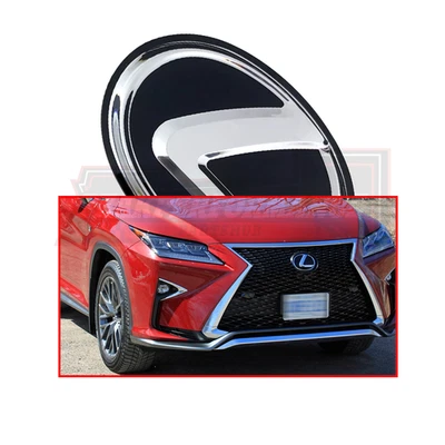 53141-48100 For IS250 IS350 IS200t IS TURBO FRONT GRILLE EMBLEM BUMPER NAMEPLATE Foto 1 de 4