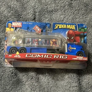 2006 Marvel Thing And Spiderman Comic Rig Semi Truck Die Cast Toys MGA New - Picture 1 of 5