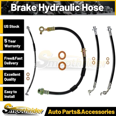 Гидравлические шланги переднего заднего тормоза Dorman 4 шт для Nissan Altima 2002-2005 2006 - Изображение 1 из 4