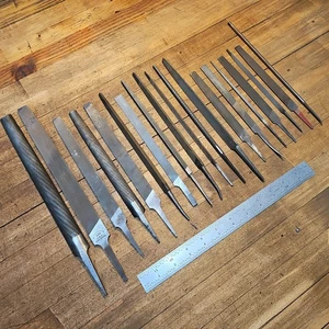 MACHINIST Tools Metal Files SET ☆ SIMONDS/NICHOLSON Rasps ☆SHARP! ☆Swiss - Picture 1 of 3