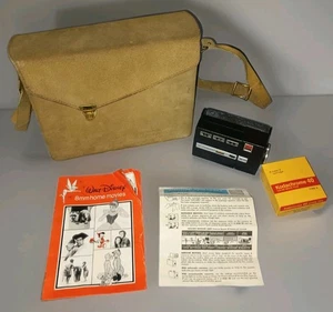 Vintage Kodak M14 Instamatic Super 8 Movie Camera with Carry Case & Paperwork - Picture 1 of 24