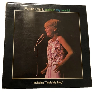 Petula Clark Colour NSPL 18171 Stereo Pye UK Import Vintage 1967 LP Vinyl VG-EX - Image 1 of 4