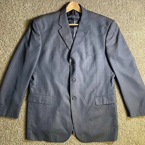 Phat farm premium 46L men’s blazer Business Office Navy Sports Coat Wedding - Picture 1 of 6