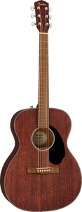 Fender CC-60S All-Mahogany Concert size Guitar, Walnut Fingerboard, Natural - Picture 1 of 7