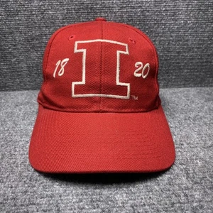 De colección Indiana Hoosiers Sombrero Gorra Snap Back Rojo NCAA Baloncesto Hombres Universidad Años 90 - Imagen 1 de 9