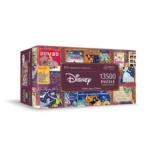 81026 Disney, Golden Age of Disney, 13500 Pieces, Large Puzzle, Thickest Card... - Picture 1 of 6
