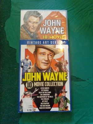 John Wayne 10 Movie Collection 2018 DVD 5 Disc Set Seven Sinners/Pittsburgh+ - Image 1 of 2
