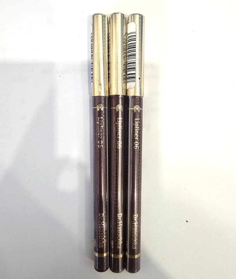 3 X Dr. Hauschka Novum Lipliner 06 Garnet -New- - Image 1 of 1