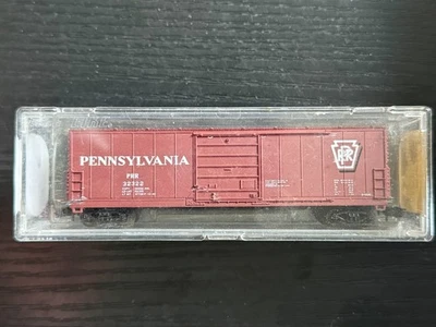 N Bev-Bel Box Car Pennsylvania Rail Road 4489-1 - ME3658 - Image 1 of 3