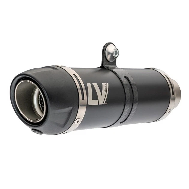 Leo Vince GP Corsa EVO 一脚蹬消声器黑色版适用于本田 CB500/CBR 500 — 第 1/1 张图片