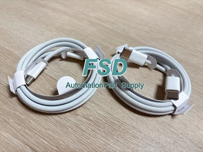 2pcs 3ft Fast Charging USB-C to USB-C Chargerfor Cord For 15 16 # - Image 1 of 4