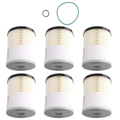 Separador de água combustível para Freightliner 114SD 2012-2021 Cascadia 2017-2022 pacote com 6 - Imagem 1 de 4