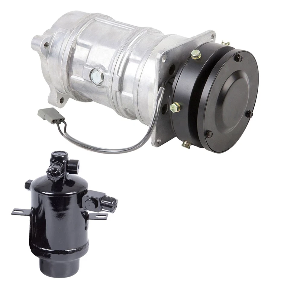 Compresor de aire acondicionado con secador de aire acondicionado TCP para Mercedes 380SEL 500SEL Foto 1 de 3