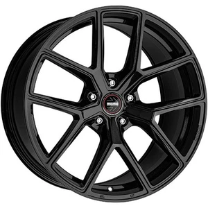 LLANTAS MOMO RF-01 PARA BMW X2 8,5X19 5X112 STARDUST GLOSSY BLACK FO4 - Imagen 1 de 4