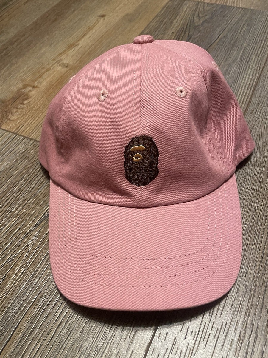 A BATHING APE マイロ　カモ　キャップ　ピンク BAPE pink camo New York logo trucker hat mesh cap A Bathing