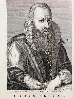 Ludovico Settala Septalius 1682 Médecin à Milano Italie Rare Gravure - Photo 1/4