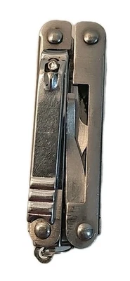 Cuchillo multiherramienta plegable de acero inoxidable tijeras cortaúñas Foto 1 de 4