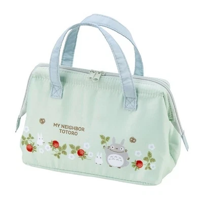 Ghibli My Neighbor TOTORO Small Lunch Bag Bento Insulated Cooler Food Storage - Image 1 of 4