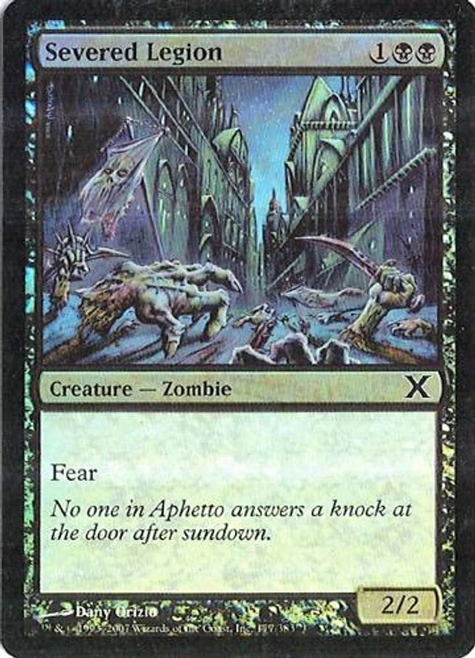 MTG - 10th Edition - Severed Legion - 2X - Foil - NM - Image 1 of 1