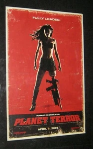 Original GRINDHOUSE  PLANET TERROR Comic Con ROBERT RODRIGUEZ ROSE McGOWAN - Picture 1 of 1