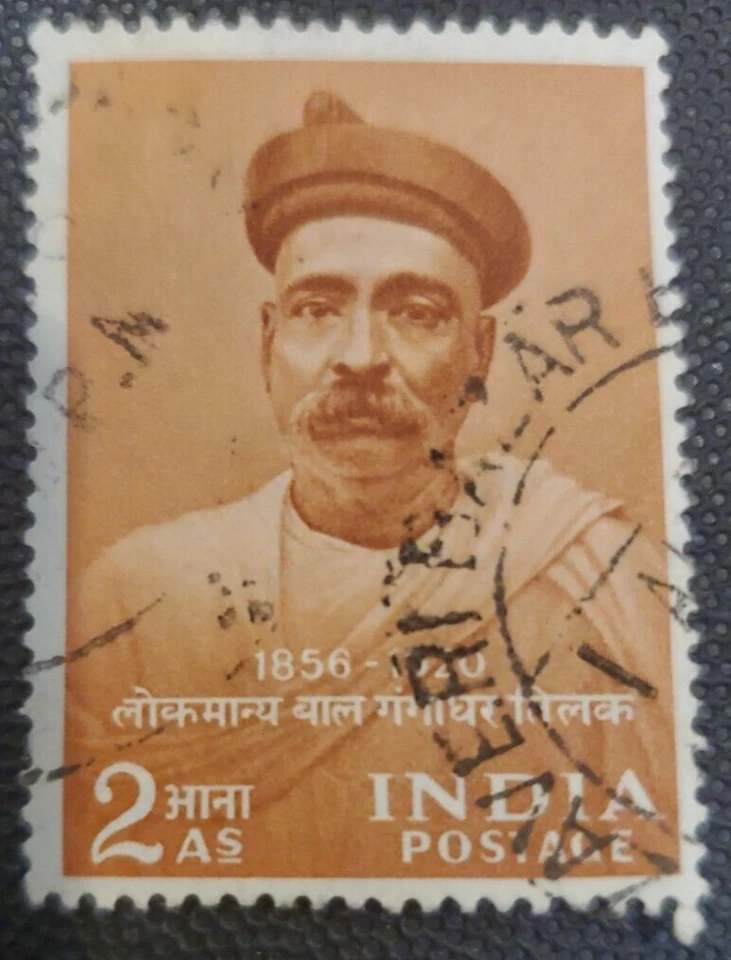 India Scott #274, Single 1956 - Usado - Imagem 1 de 1