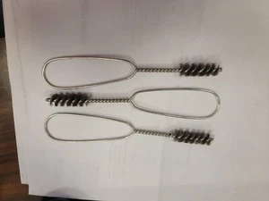 HIGHTBRUSH EO1116 11/16'' FITTING BRUSH STAINLESS STEEL LOOP HANDLE 3 PIECES - Picture 1 of 12