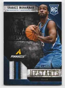 2013-14 Panini Pinnacle Upstarts Jerseys Prime Shabazz Muhammad #11 - Zdjęcie 1 z 2