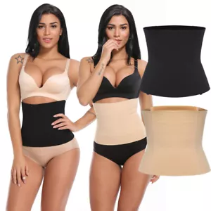Women Postpartum Recovery Bands Tummy Tuck Belt Waist Trainer Body Shaper Girdle - Picture 1 of 15