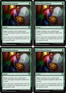 MTG - 4x BLOSSOMING DEFENSE - Kaladesh (U) - Foto 1 di 1
