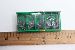 (5-Pk) Iscar Turning Insert Solid Carbide 15.5mm Long DNGG-432-TF - Picture 1 of 3
