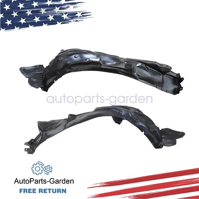 Guardabarros delantero izquierdo y derecho Fit Subaru BRZ 2013-2020 2,0 L protector contra salpicaduras Foto 1 de 4