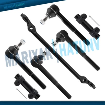 Extremo de varilla de amarre interior exterior y manguito de ajuste enlace central para GMC Yukon C2500 2x2 Foto 1 de 4