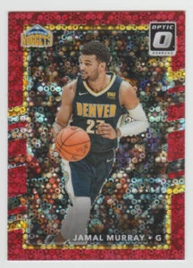 JAMAL MURRAY Nuggets 2017-18 Donruss Optic FAST BREAK RED #39 SP Parallel #48/85 - Picture 1 of 2