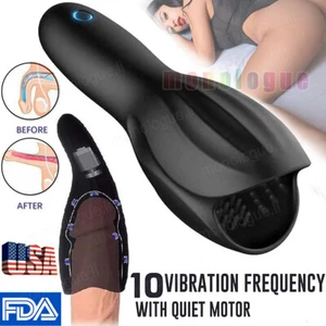 Automatic Handsfree Male Masturbaters Cup Stroker Pocket-Pussy Sex Toys for Men - Picture 1 of 15