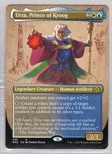 1x Urza, Prince of Kroog *Borderless* - The Brothers' War - Near Mint - Foto 1 di 1