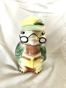 Vtg Wise Owl Bird Cookie Stories Jar #359 Robinson Ransbottom Pottery Roseville - Picture 1 of 8