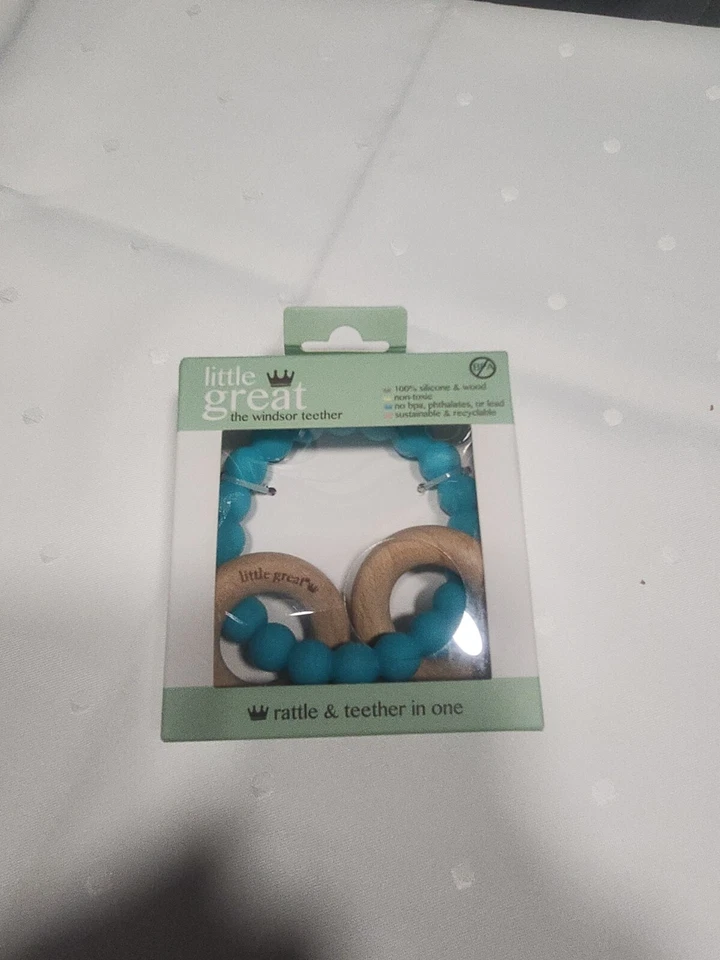 NUEVO BABY LITTLE GREAT THE WINDSOR MORDEDOR SONAJERO Y MORDEDOR NUEVO Foto 1 de 1