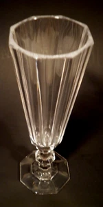 Villeroy & Boch Crystal Royale Fluted Champagne Clear Glass Wine 8-Sided 7" Stem - Picture 1 of 8
