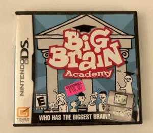 Nintendo DS Big Brain Academy 2006 manual y estuche bueno - Imagen 1 de 3
