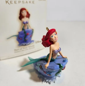 Vintage Disney Little Mermaid Collectors Hallmark 2006 Keepsake Ornament - Picture 1 of 8