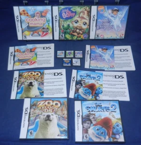 DS; Kochmama, Littlest Pet Shop Jungle, Dora rettet Schneeprinzessin, Schlümpfe 2+ - Bild 1 von 5