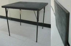 USA Lightweight Folding Card Table 30"x30" 9.5 lbs game custom made Wood - Picture 1 of 11
