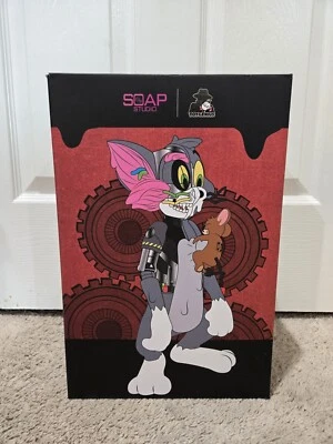 Figura Interferencia Tom y Jerry Estudio Jabón Por Pat Lee 11.41" VENDEDOR DE EE. UU. Rara  Foto 1 de 4