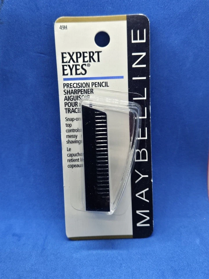 Sacapuntas de precisión Maybelline Expert Eyes 49H raro de colección nuevo en paquete Foto 1 de 1