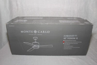 Monte Carlo Fan 3VNR420ZD-V1 Oil Rubbed Bronze NEW - Image 1 of 4