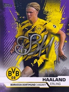 ➠ Topps BVB Team Set 2020/21 #29 Erling Haaland | Paralelo 210/299 (DE) - Imagen 1 de 3