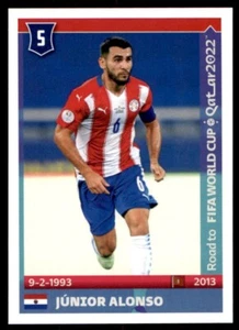 Panini Road to World Cup Qatar 2022 - Junior Alonso Paraguay No. 379 - Picture 1 of 2